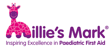 We have been awarded Millie’s Mark after proving that our establishment has outstanding paediatric first aid